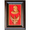 King Rama 9 with Garuda in Picture Frame(29*41)